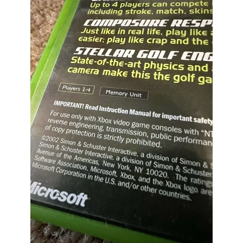 Xbox outlaw golf