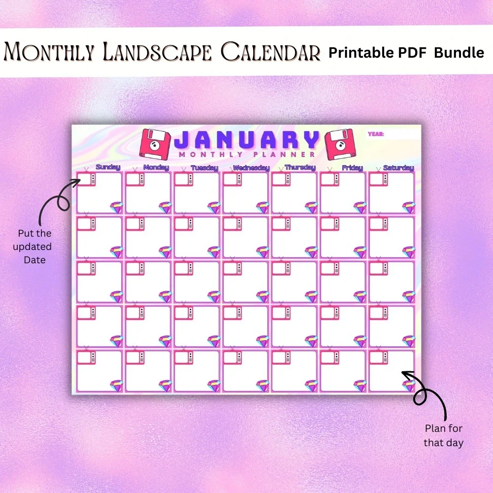 Colorful Road Trip Planner Binder
