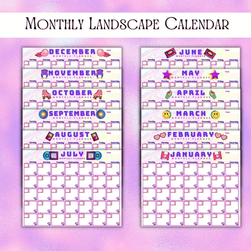 Colorful Road Trip Planner Binder