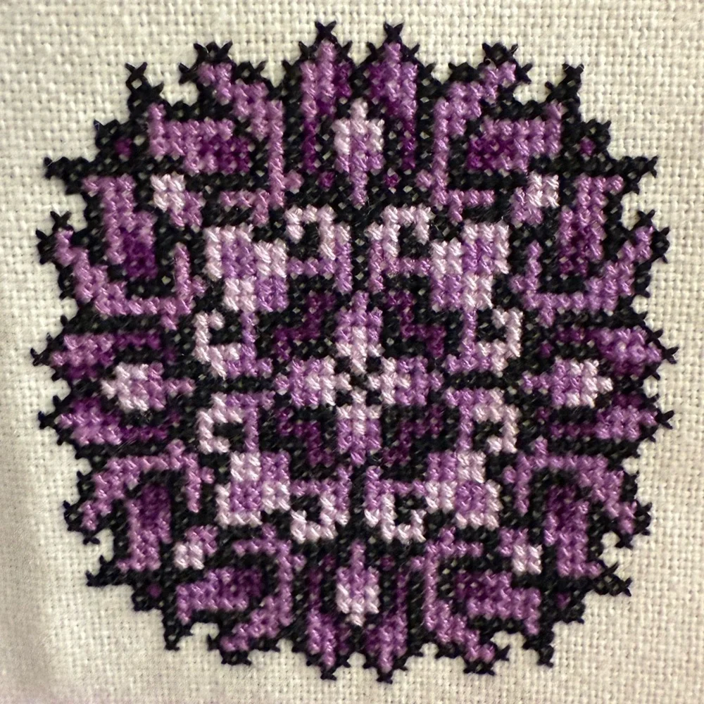 Colorful Hand-Stitched Chakra Wall Hanging Decor