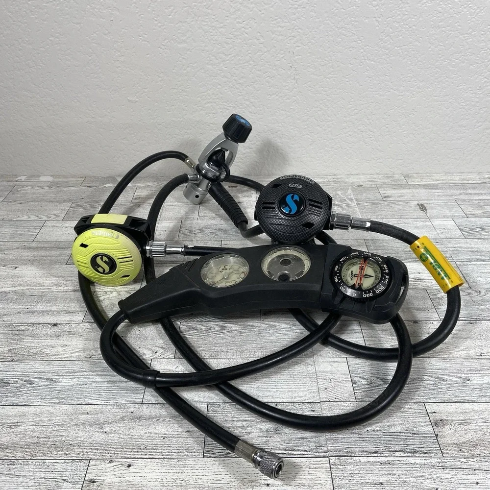 Scubapro MK2 R190 Dacor Regulator System, Hoses, As-is