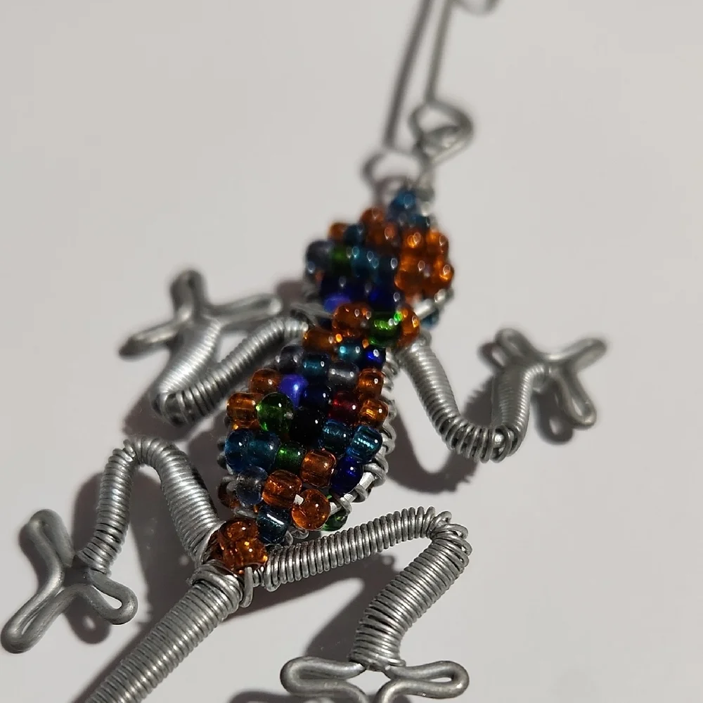 Handmade unique lizard