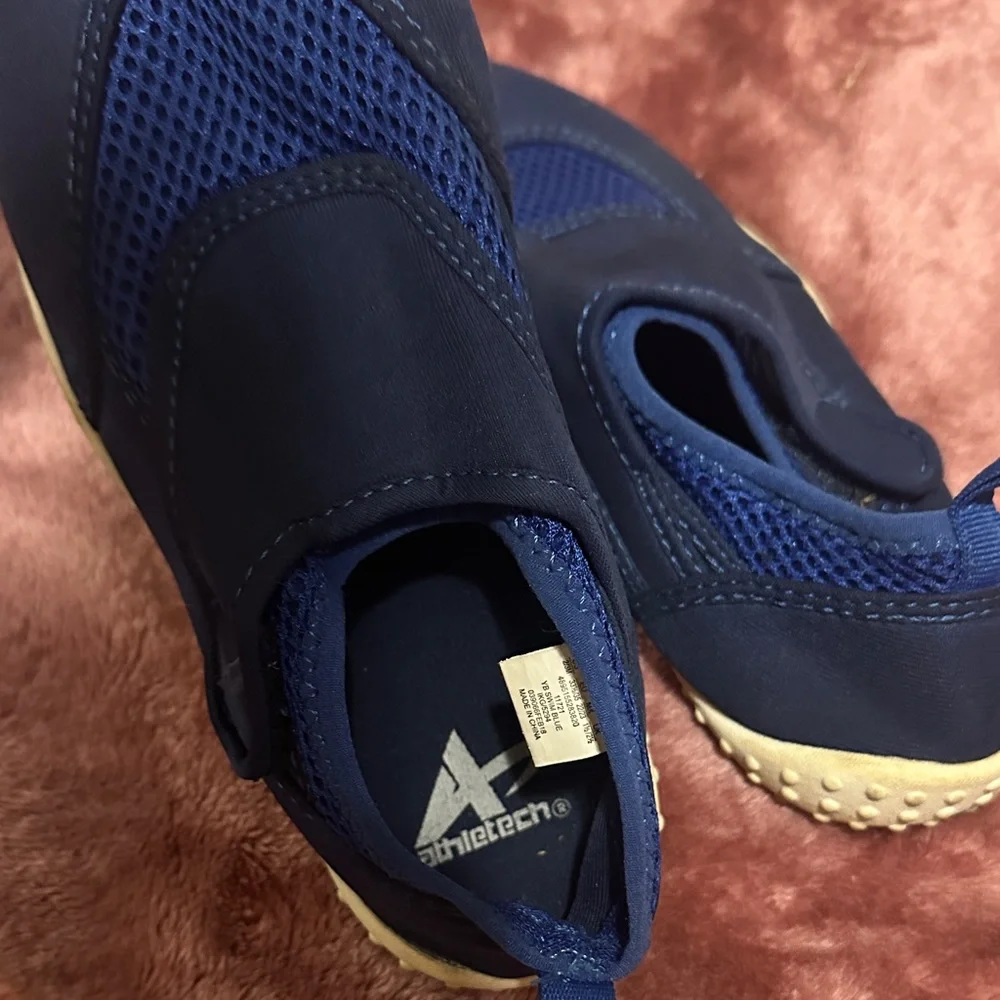 Athletech Kids' Blue and Yellow Water Shoes