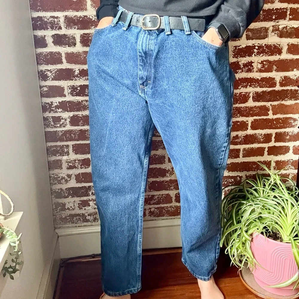 Wrangler dark wash
