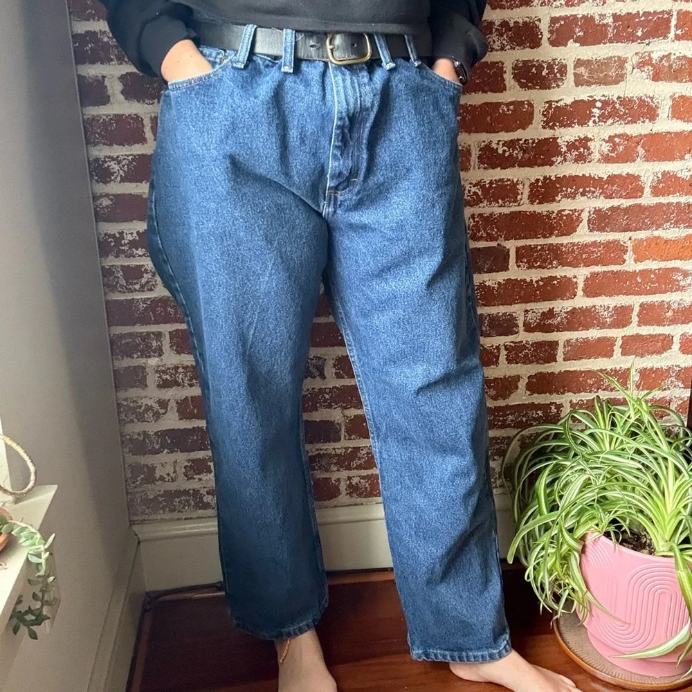 Wrangler dark wash