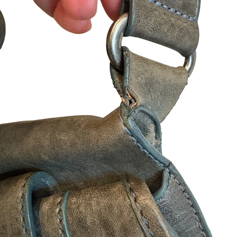 Men’s Rare Vintage Lockheart Leather Flap Closure Organizer Messenger Crossbody
