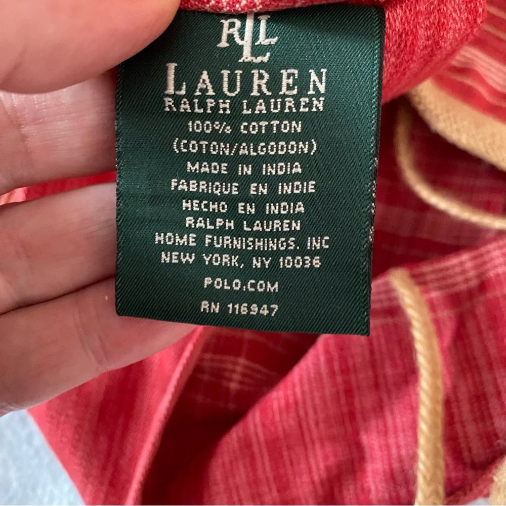 Lauren Ralph Lauren red stripes