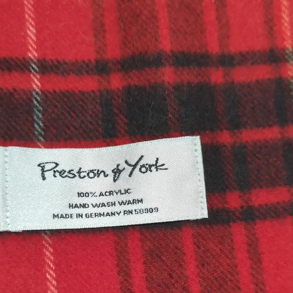 Preston & York elegant tartan