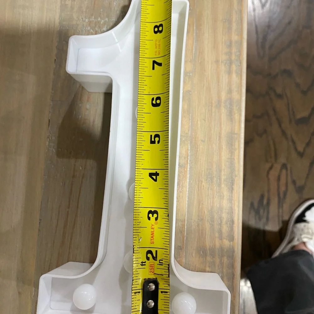 White LED Number Lights