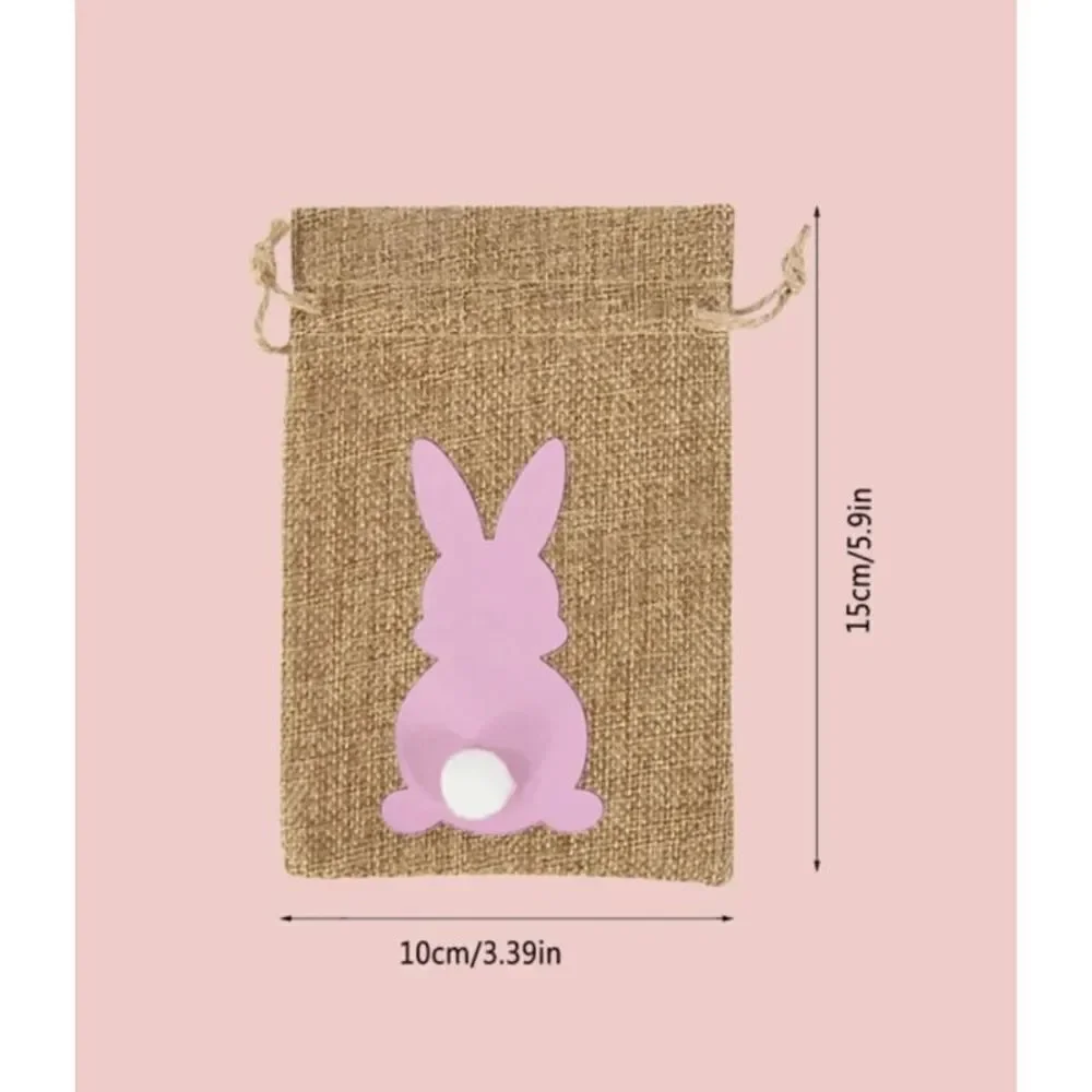 Handmade pompom bunny