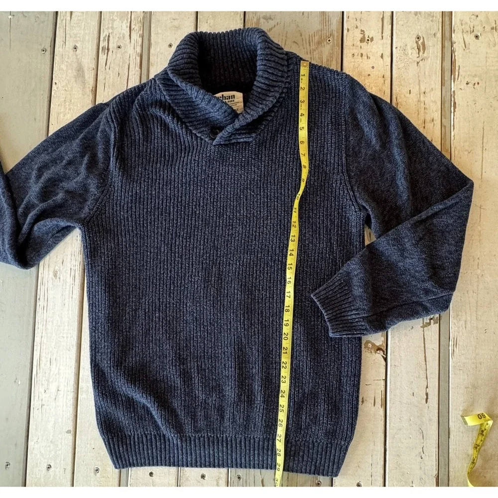 URBAN PIPELINE Sweater Pullover  BLUE Long Sleeve Knit Cowl Neck Men's Size XL