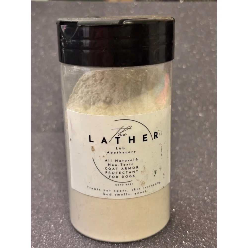 Dog - Cat -The Lather Lab Apothecary Coat Protectant Powder, 4 oz