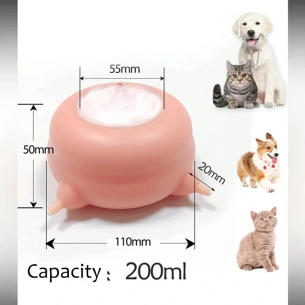 🆕 Silicone Puppy/Kitten Nipple Feeder, 200 ML