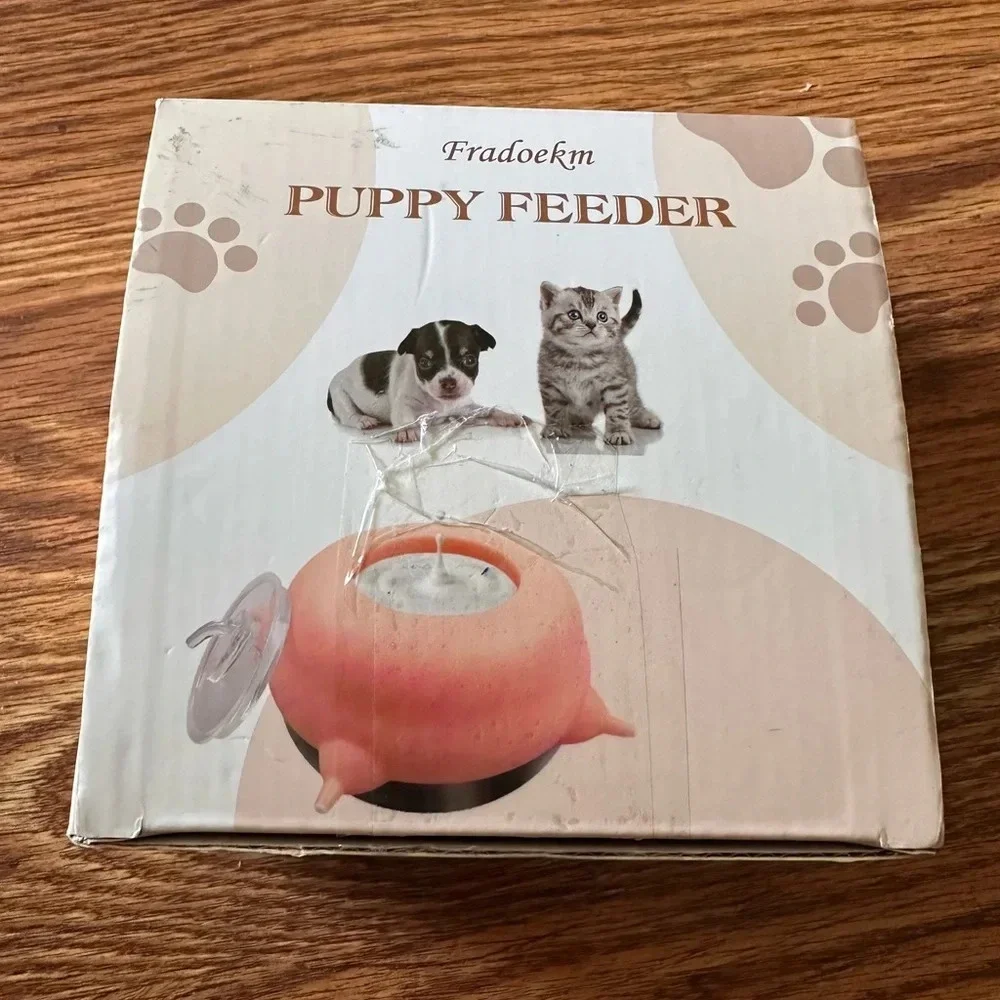 🆕 Silicone Puppy/Kitten Nipple Feeder, 200 ML