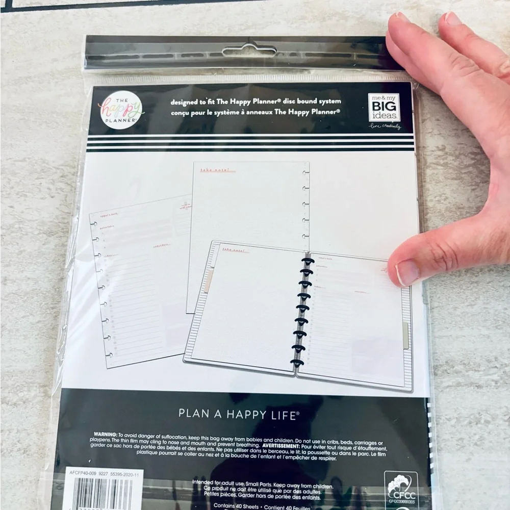 The Happy Planner organize self
