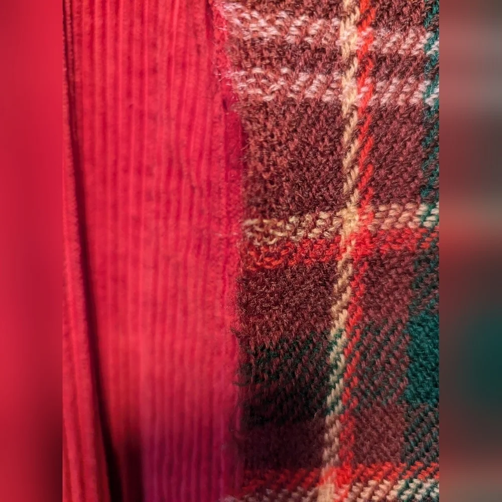 Vintage wool scarf