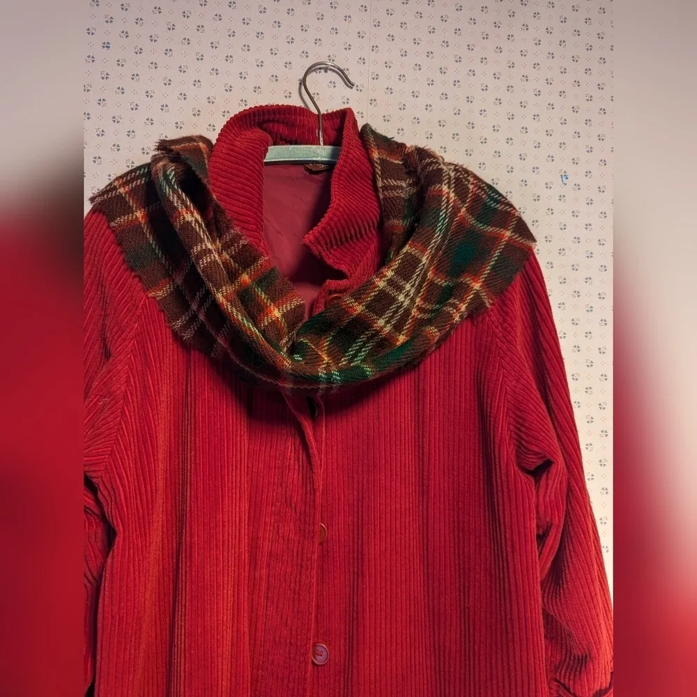 Vintage wool scarf