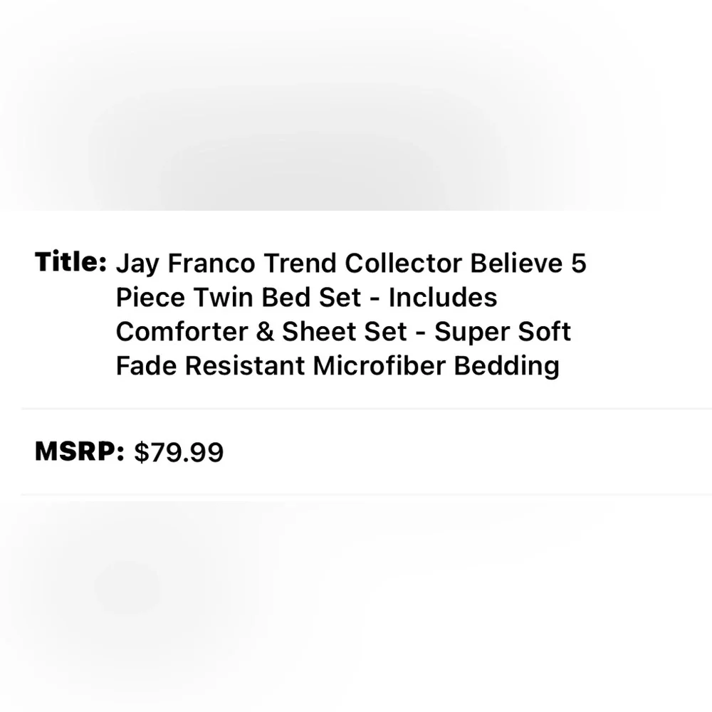 Jay Franco room sheet touch
