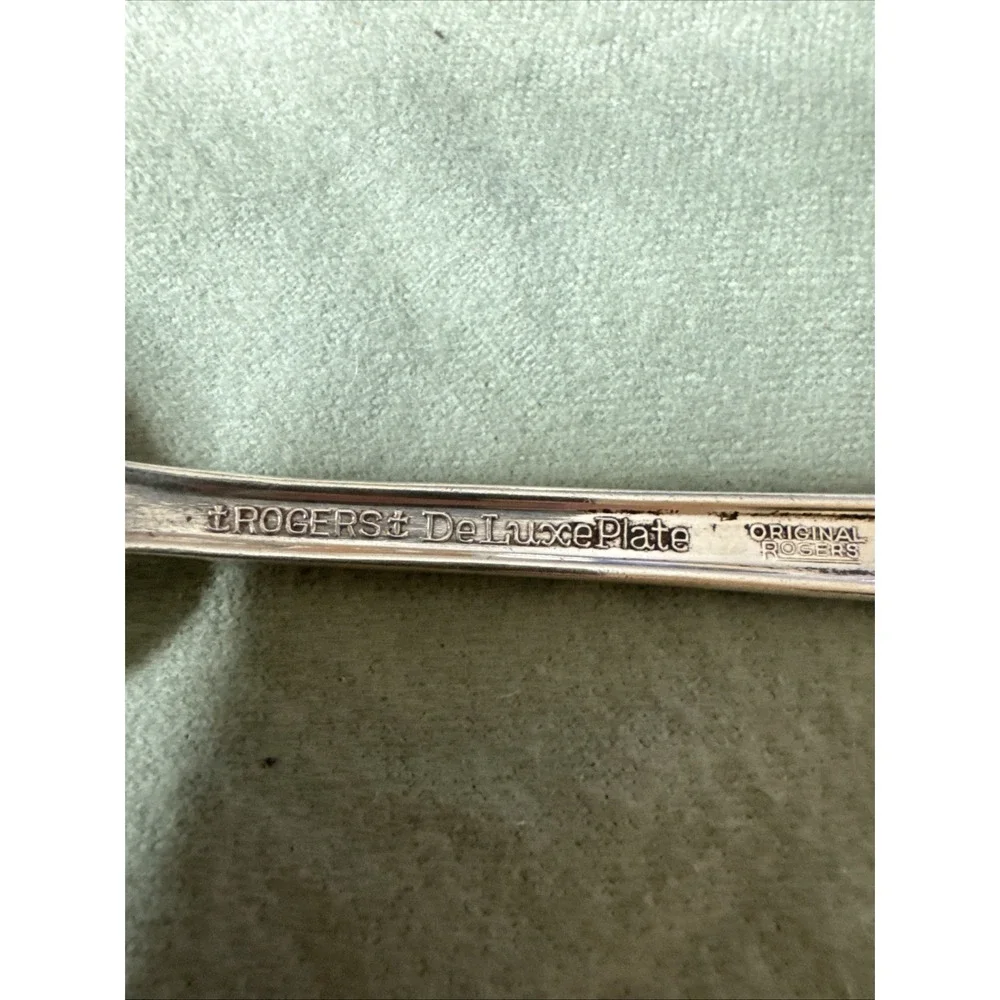 Wm Rogers Silverplate 1954 PRECIOUS  Small Casserole Spoon Original