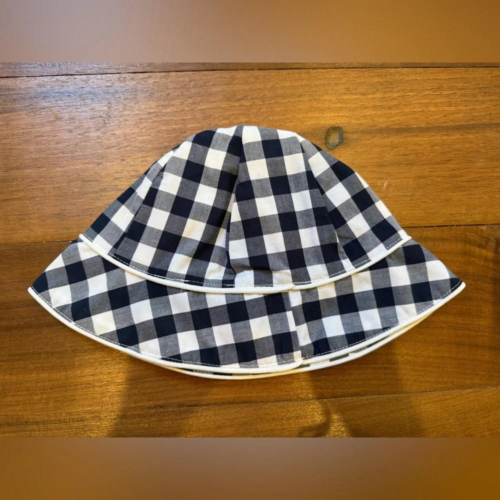 Janie and Jack Gingham Bucket Hat