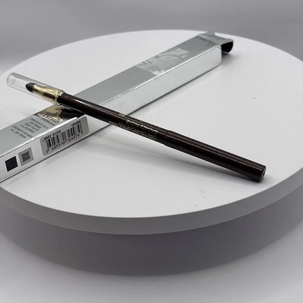 Lancome Le Stylo Waterproof Creamy Eyeliner Shade BRONZE RICHE Full Size 0.28g