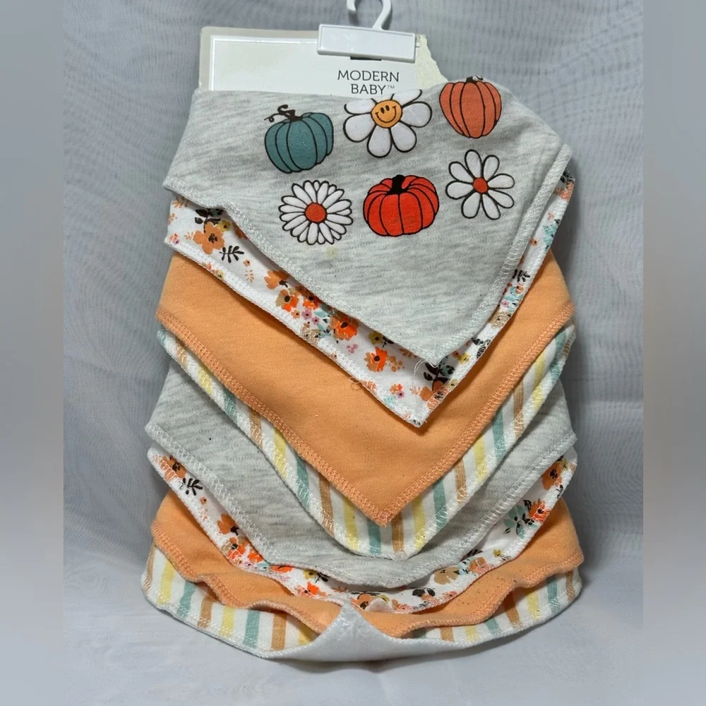 Modern Baby Multicolor Bib Set