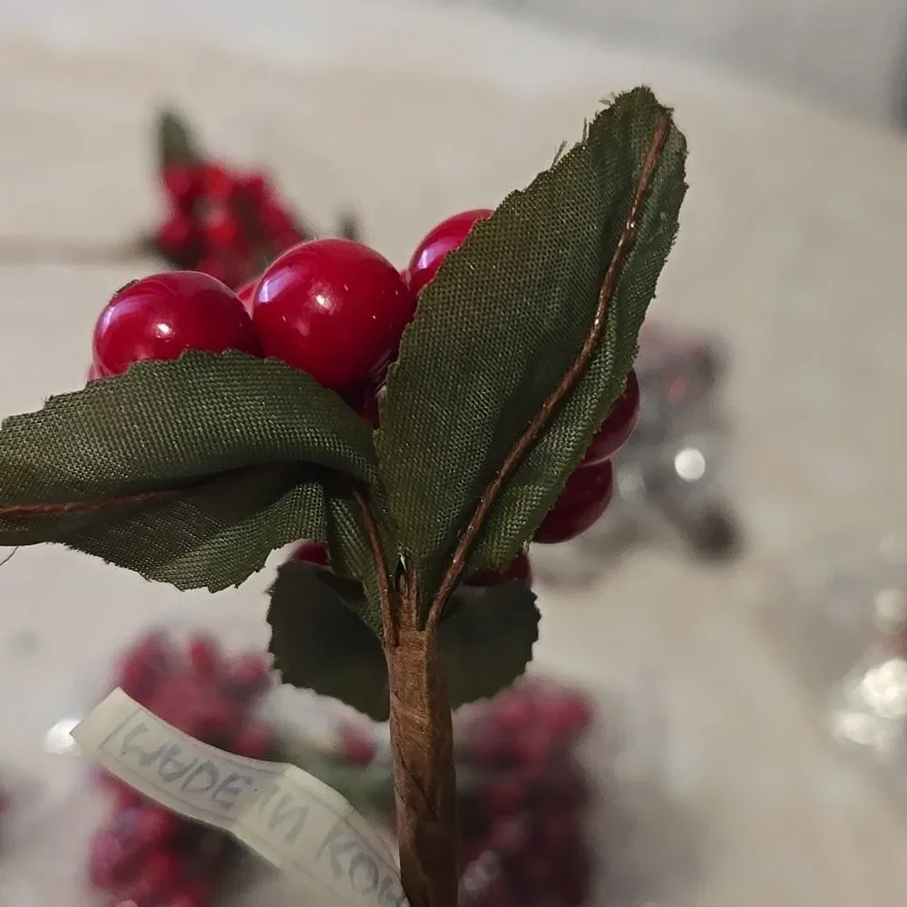 Red Berries Artificial Fake For Decoration