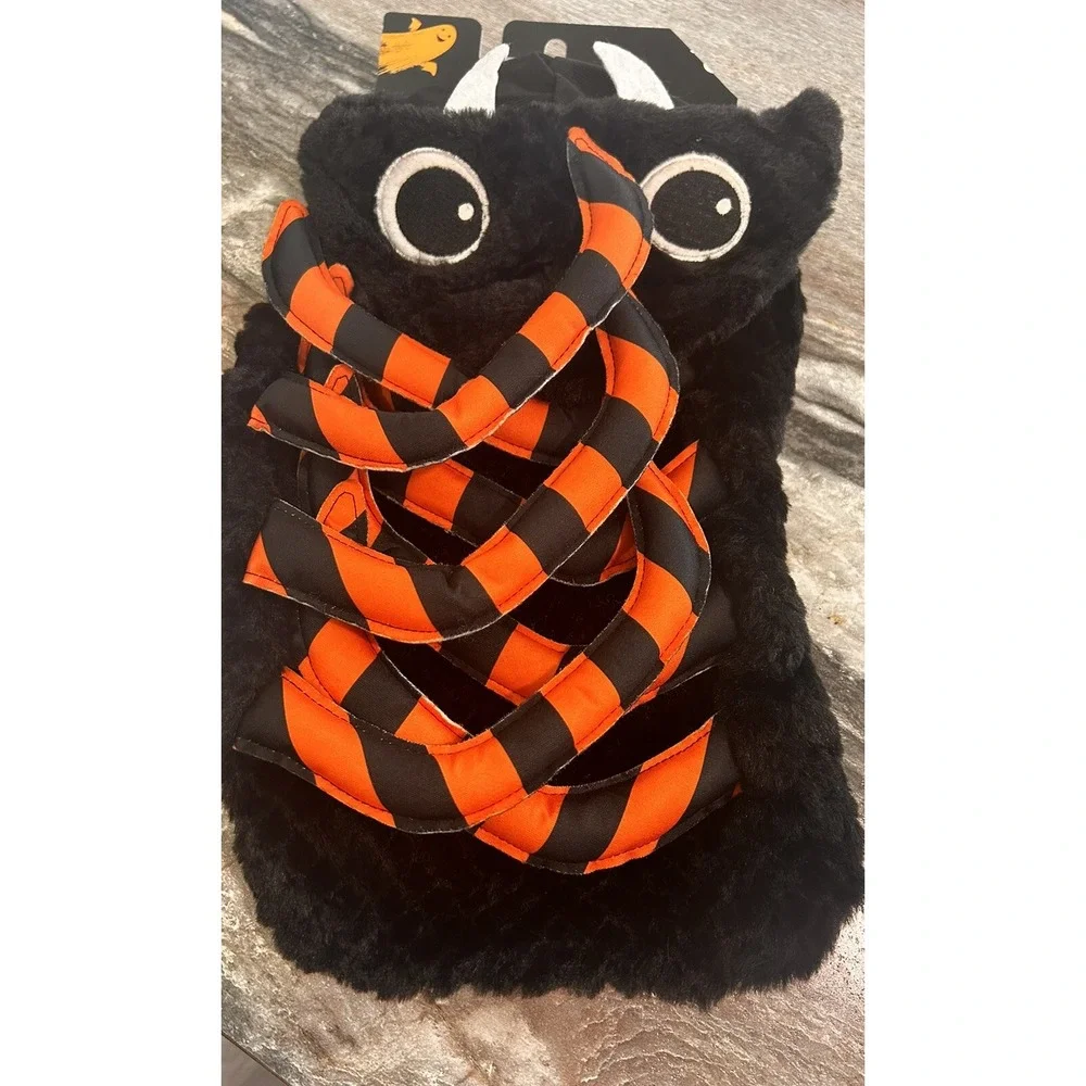 Spider Costume For Dogs‎ Halloween Trick Or Treat Black Spider Orange Legs Small
