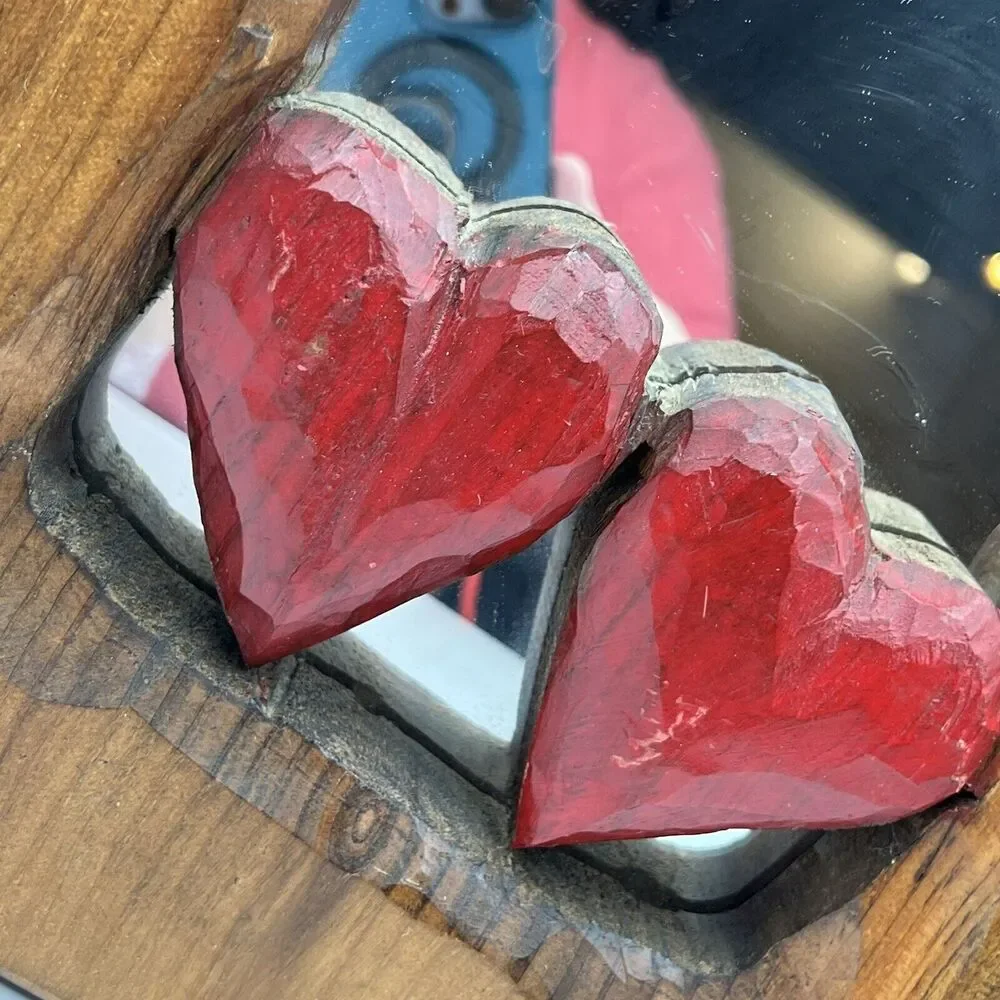Handmade hand carved