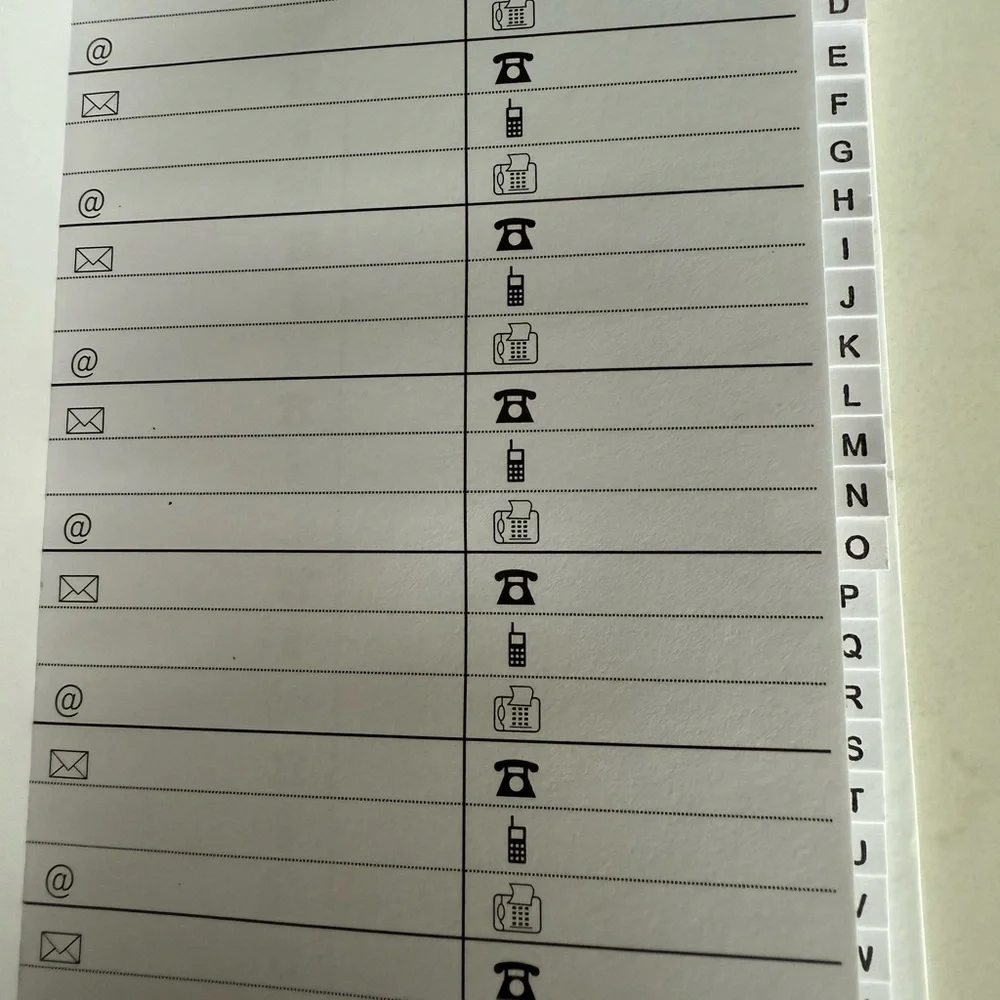 N/A address book