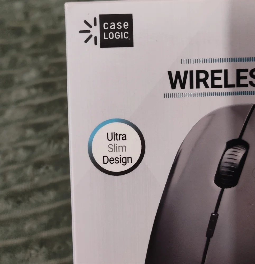 Case Logic Wireless Mouse - Black