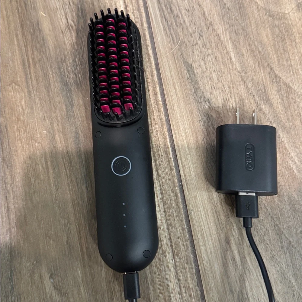 TYMO Porta ECO Cordless Hair Straightener Brush NEW