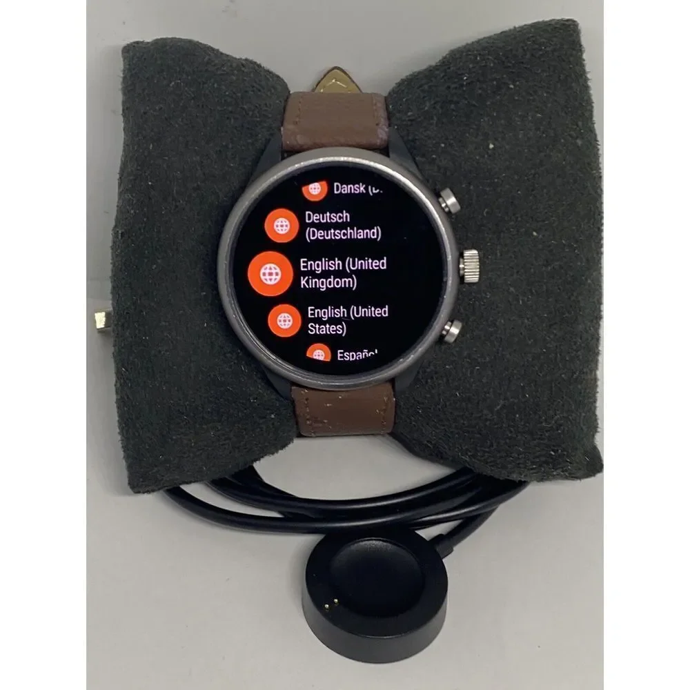 Fossil Gen 4 Authentic Digital Dial Smart Watch Custom Band FTW6024 AB552