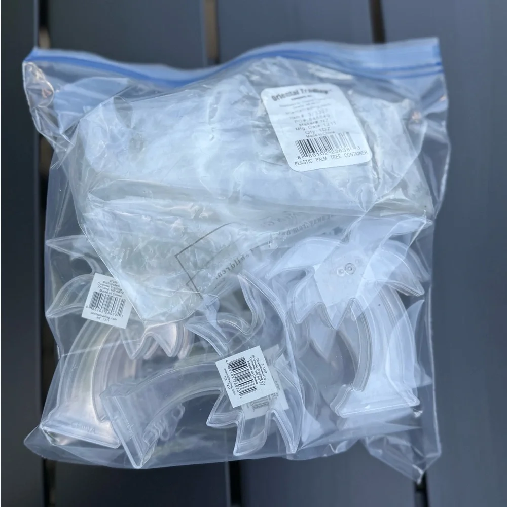 Oriental Trading plastic palm