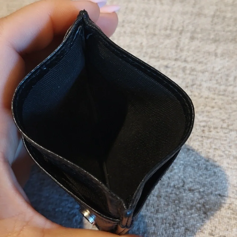 Balenciaga •Leather Card Holder/Case•Black•Used