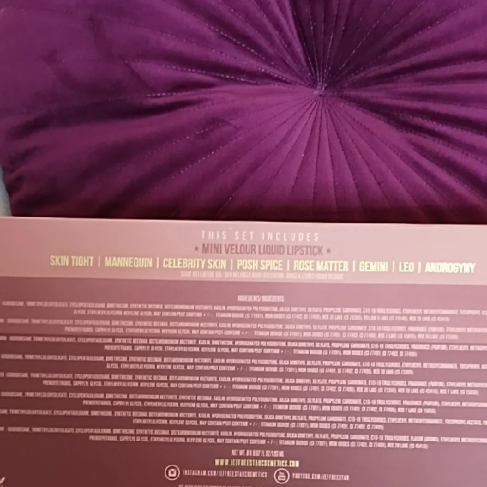 Jeffree Star elegant boxes