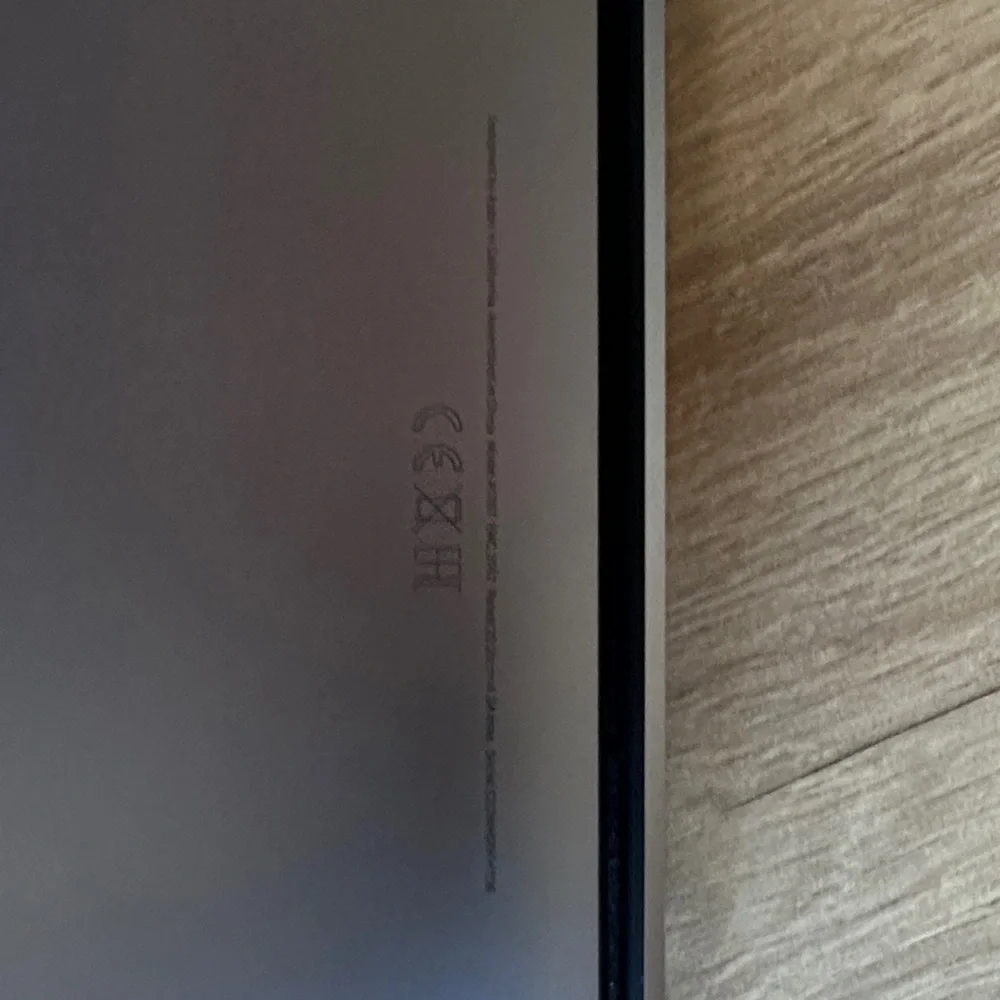 Apple sleek laptop