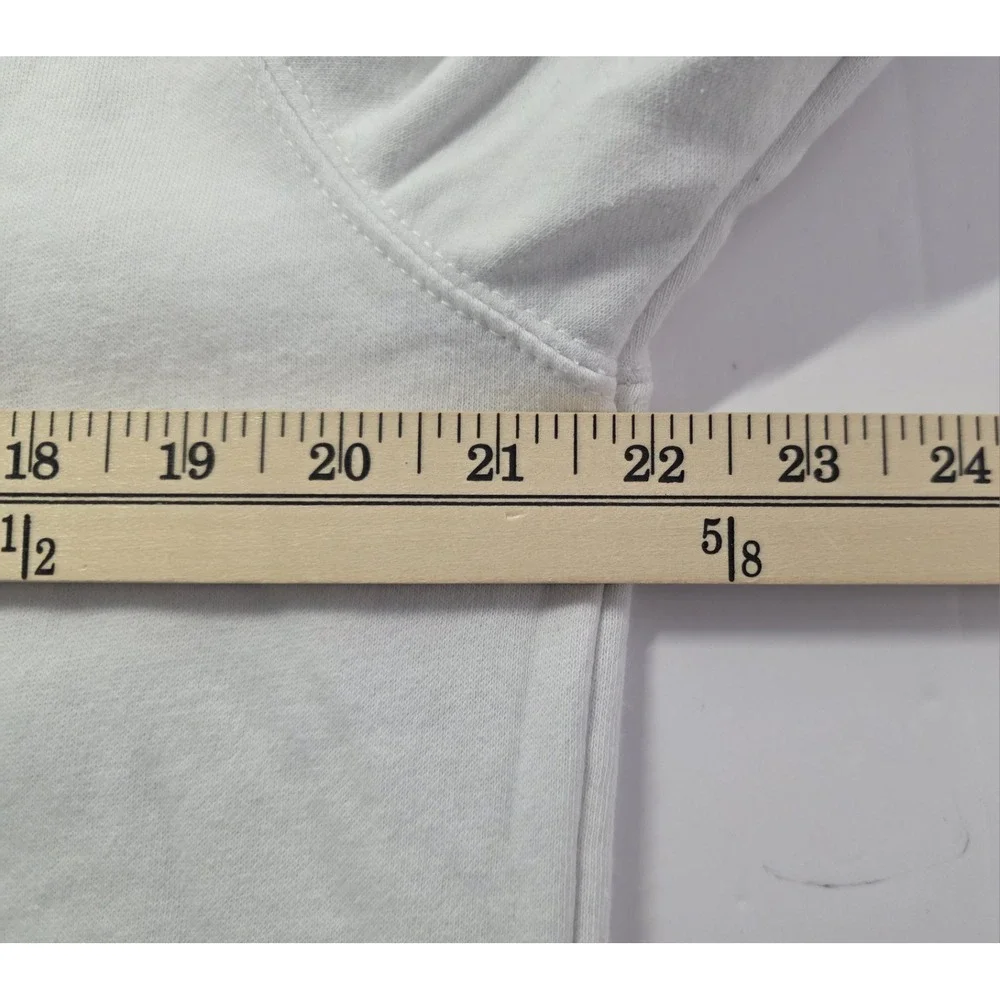 The North Face Mens Size M White Long Sleeve Pullover Hoodie‎