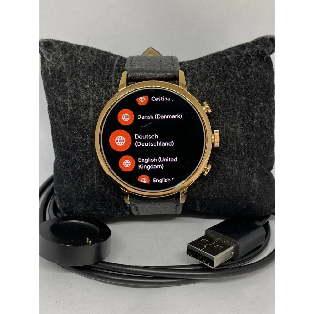 Fossil Gen 4 Authentic Digital Dial Smart Watch Custom Band FTW6018 LT282