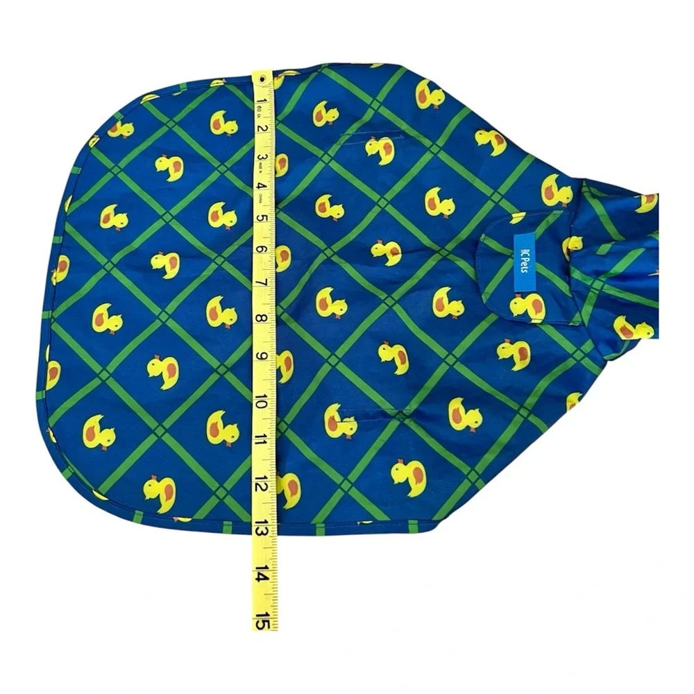 Packable Dog Rain Poncho, Size Small, Rubber Ducky RC Pet Products NWOT no pouch