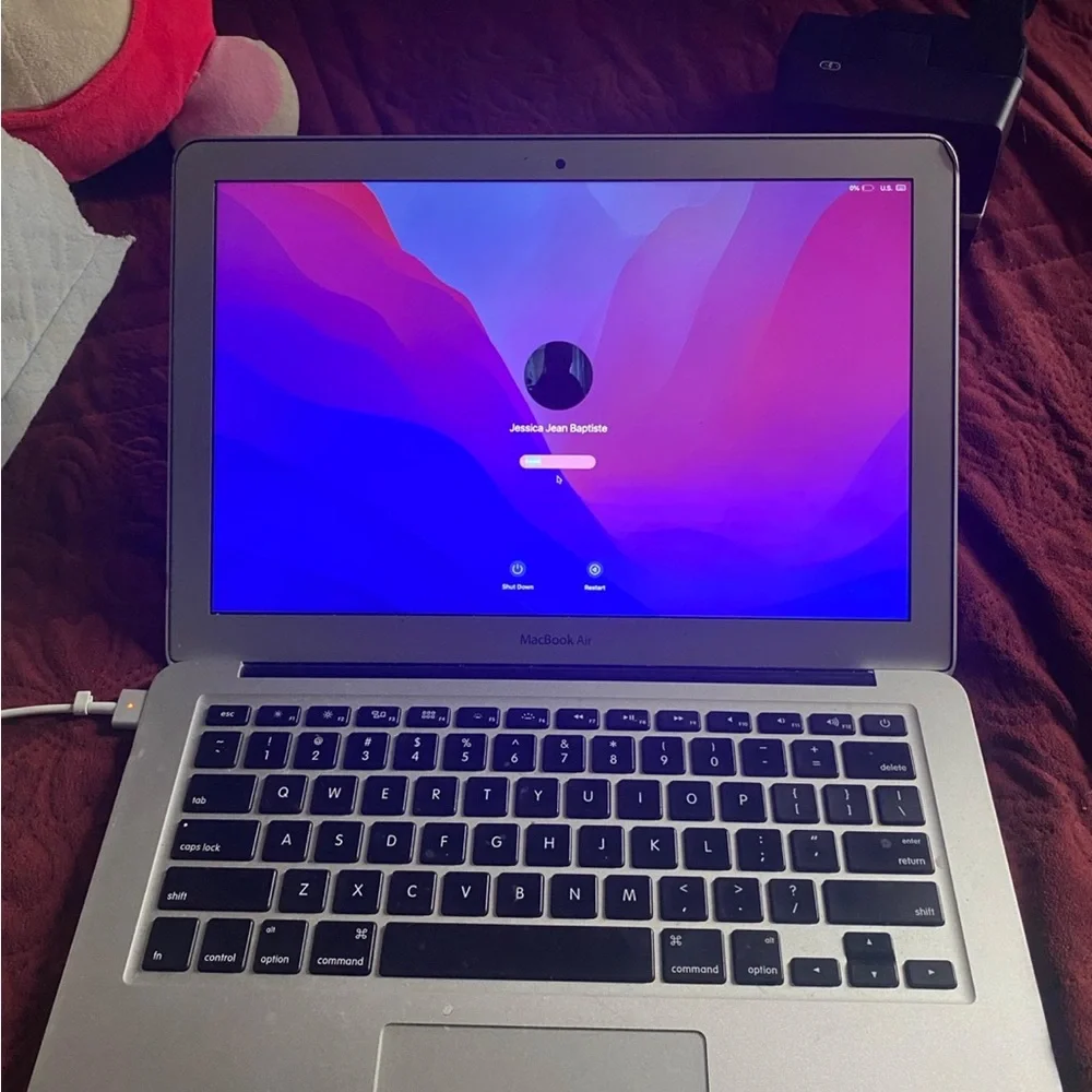 Apple elegant laptop