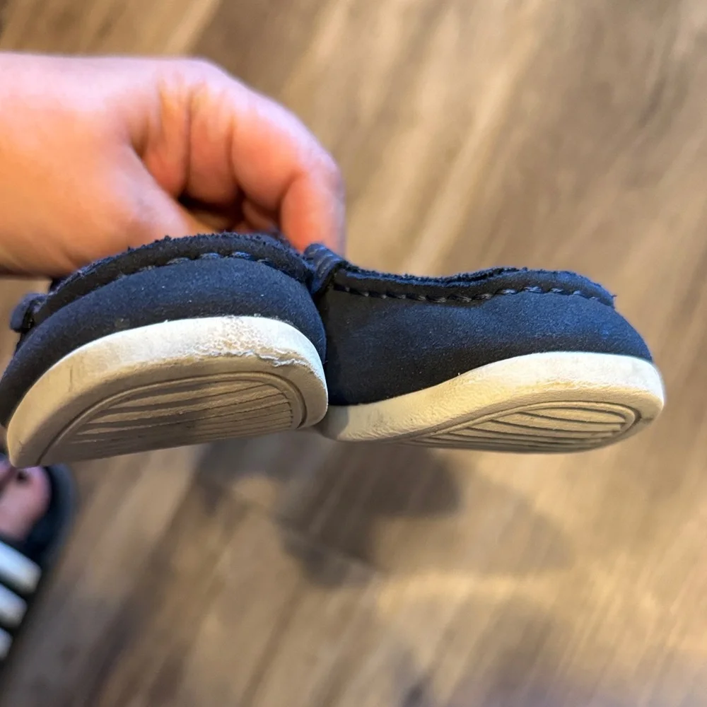 Cat & Jack Kids Navy Moccasins