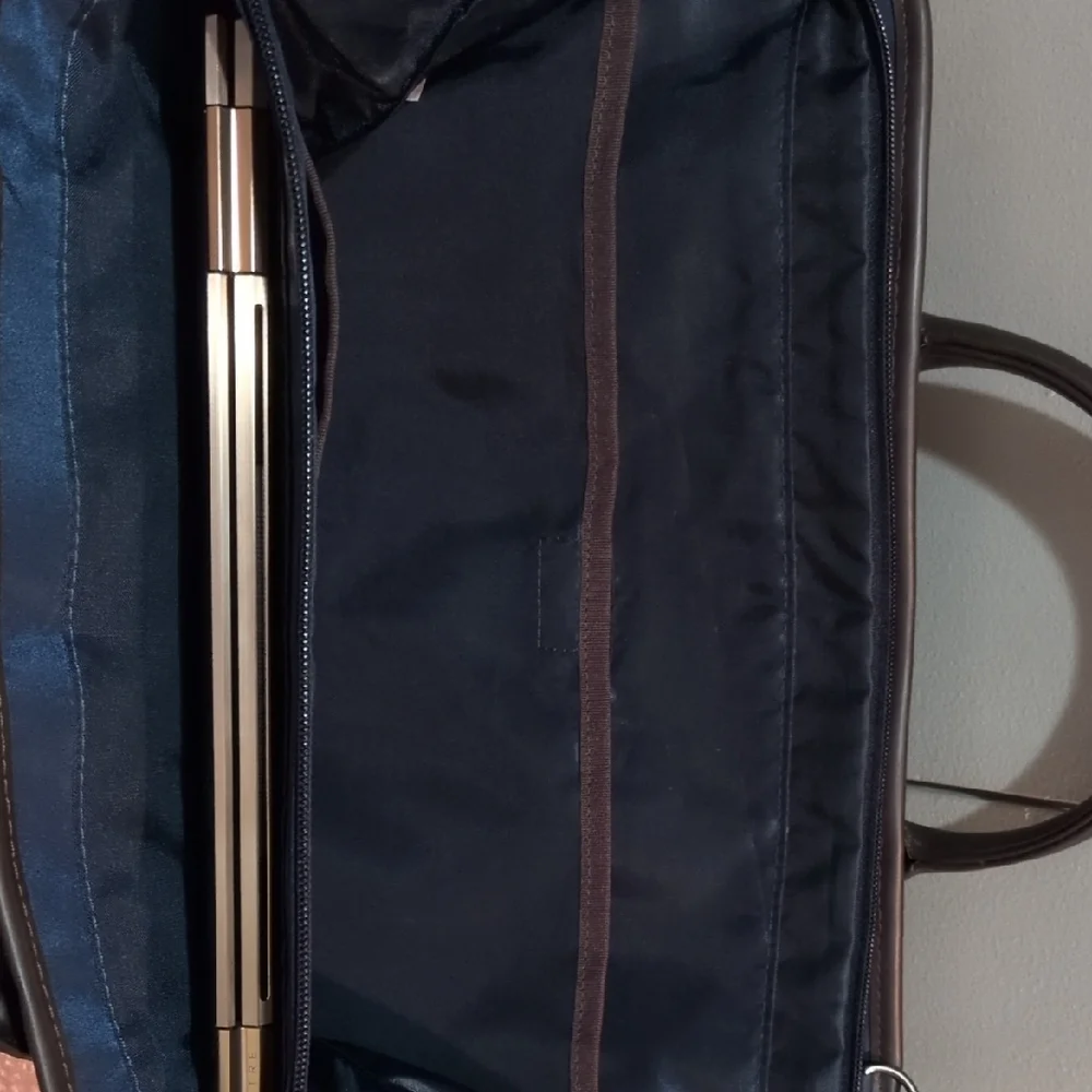 Muji Navy Blue Shoulder Bag/Briefcase