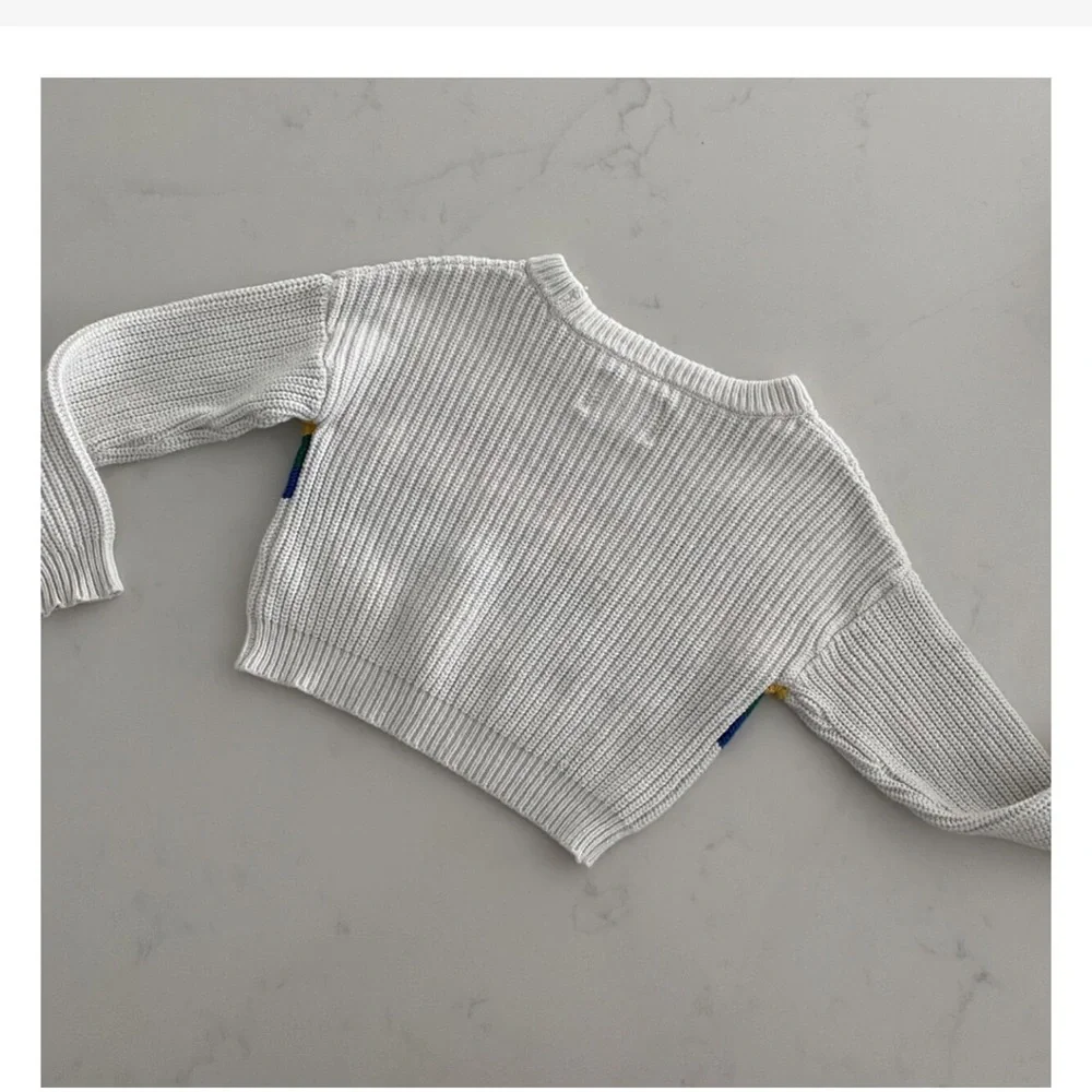 Justice rainbow sweater