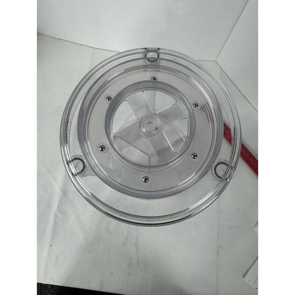 Clear Acrylic Two-tiered Rotating Multi-use‎ Organizer