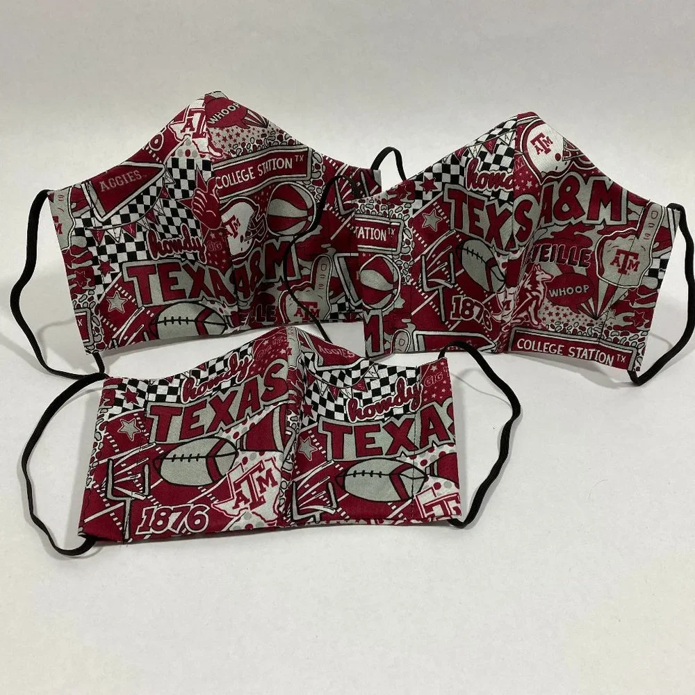 Texas‎ A and M University Aggies Face Mask