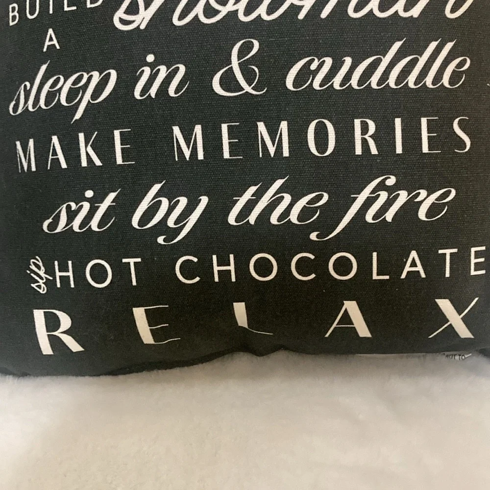 Target BP 2021 Christmas Cabin Rules Pillow