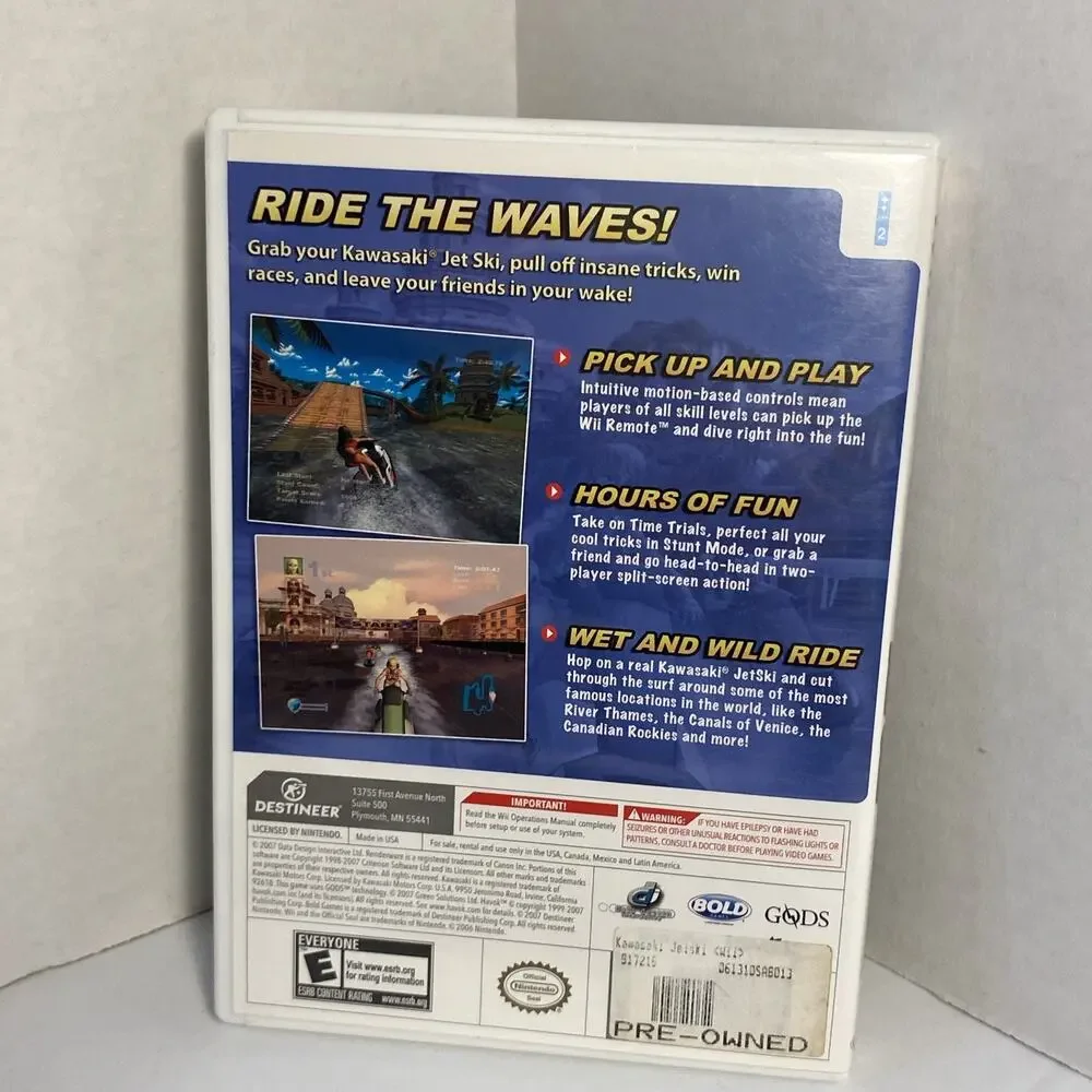 Nintendo ride waves