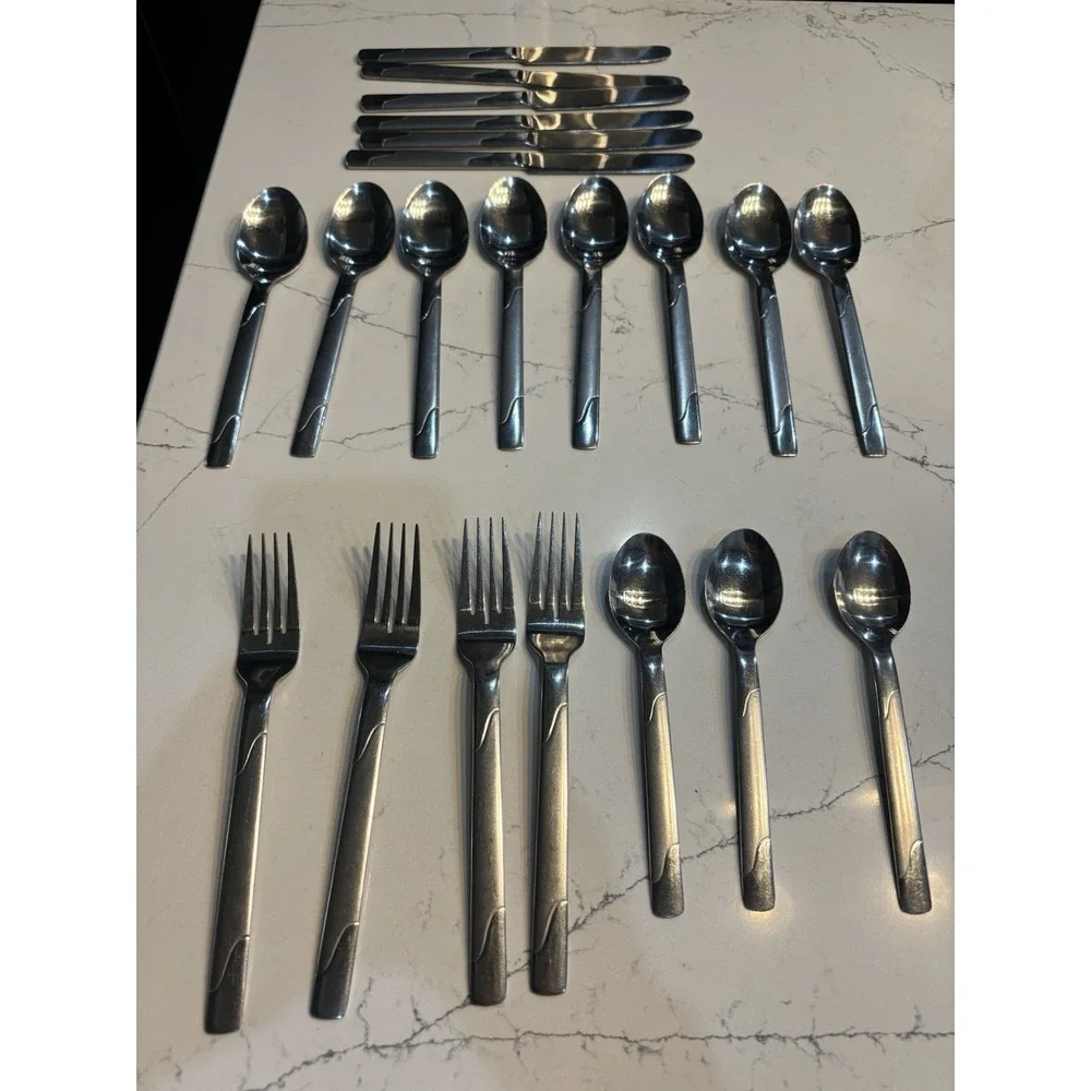 Cambridge Stainless Flatware Silverware Vintage MISC 21 Pieces