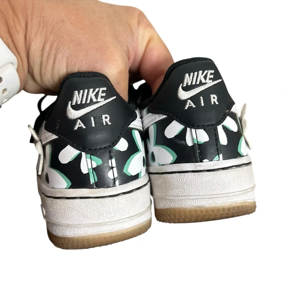 🌼 Nike Air Force 1 LV8 Floral Black White Green Gum 🌼